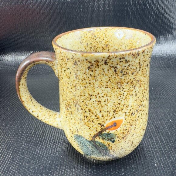 Otagiri Japan Pottery Speckled Brown Coffee Mug Cup Set 2 Mugs Cups Stoneware - Picture 7 of 13